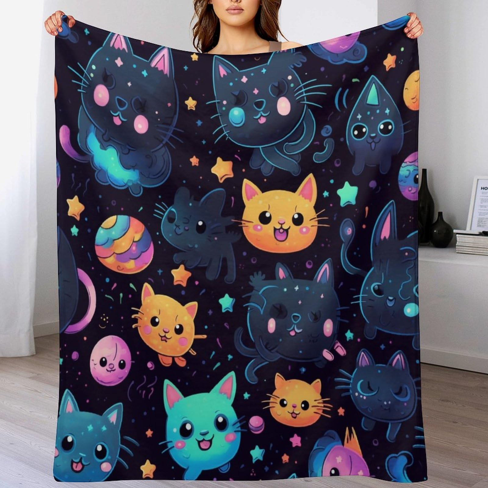 Couverture pour chat chaude en flanelle idéale pour protéger le canapé du salon