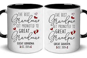 Great Grandparent Mugs Gifts Set of 2