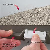 Vista 8 de Omega Paw EL-RA15-1 Elite Roll 'n Clean - Caja de arena (normal)