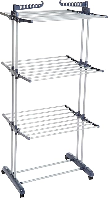 Amazon Basics Indoor Clothes Dryer Tower with Foldable Wings