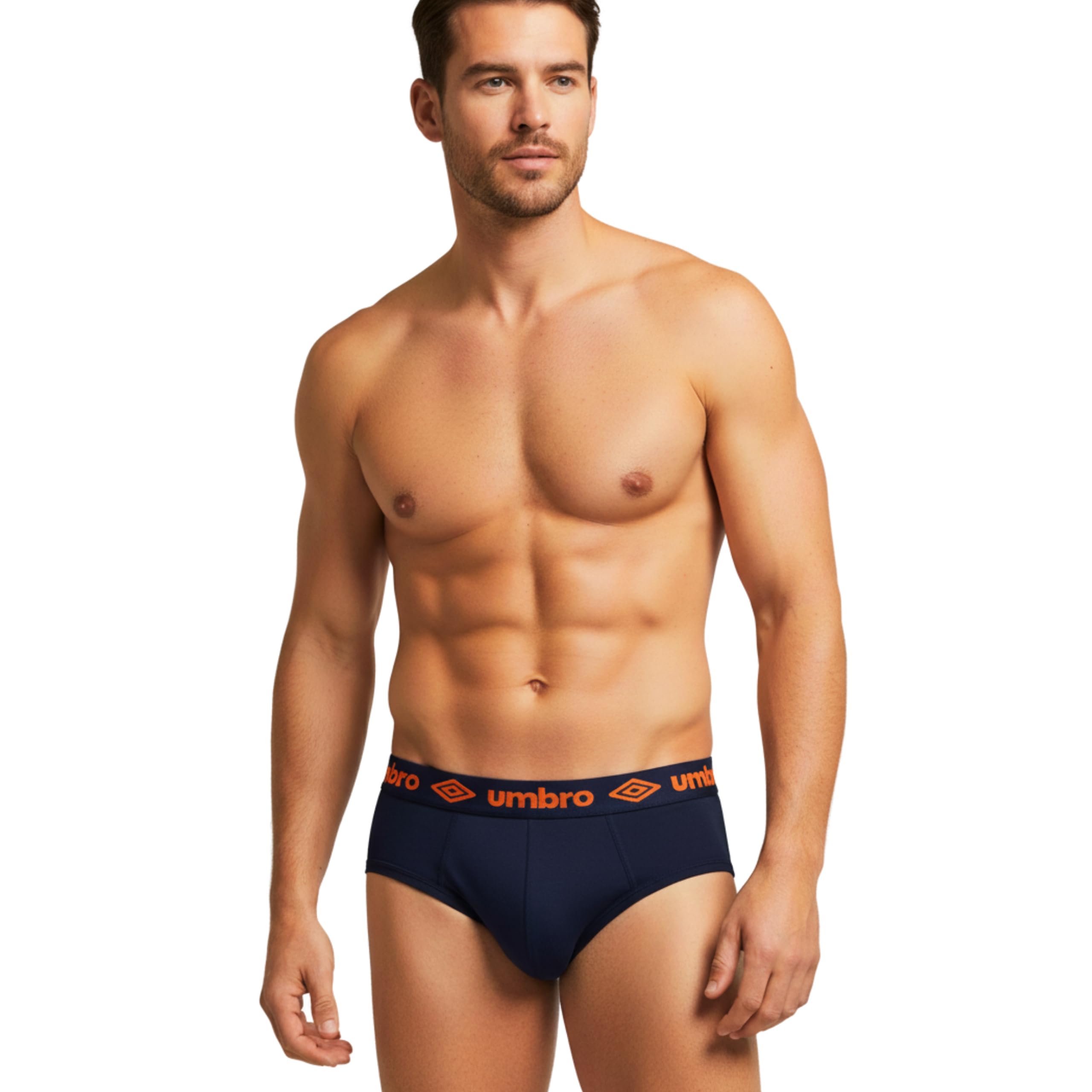 Umbro Mutande Uomo Cotone 8 Pezzi M, L, XL, XXL | Slip Uomo in Cotone Elasticizzato, Traspirante | Intimo Maschil | Sportivi
