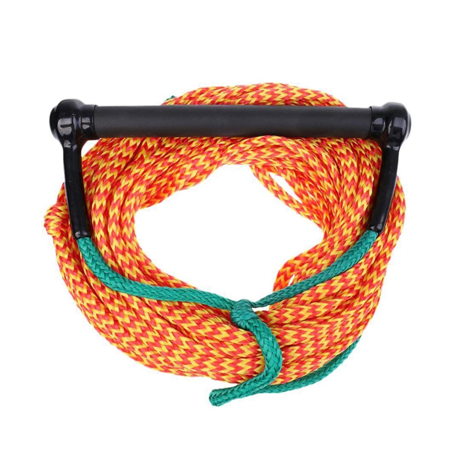 Surf Leine 23M Wasserski-Seil 1 Stück Sicherheits-Surfen Schleppleitungsleine-Schnur mit Eva-Griff-Griff für Wakeboard-Knieboard-Surfen SUP Leash.