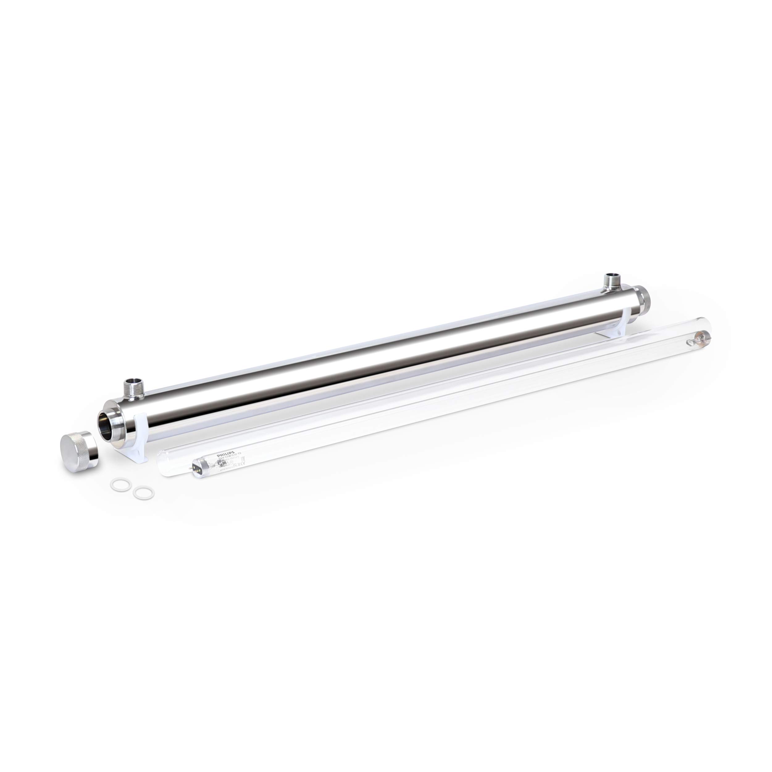 Stérilisateur d'eau UV 55 W Débit 30 lt/min pour filtration, osmose inverse et aquarium