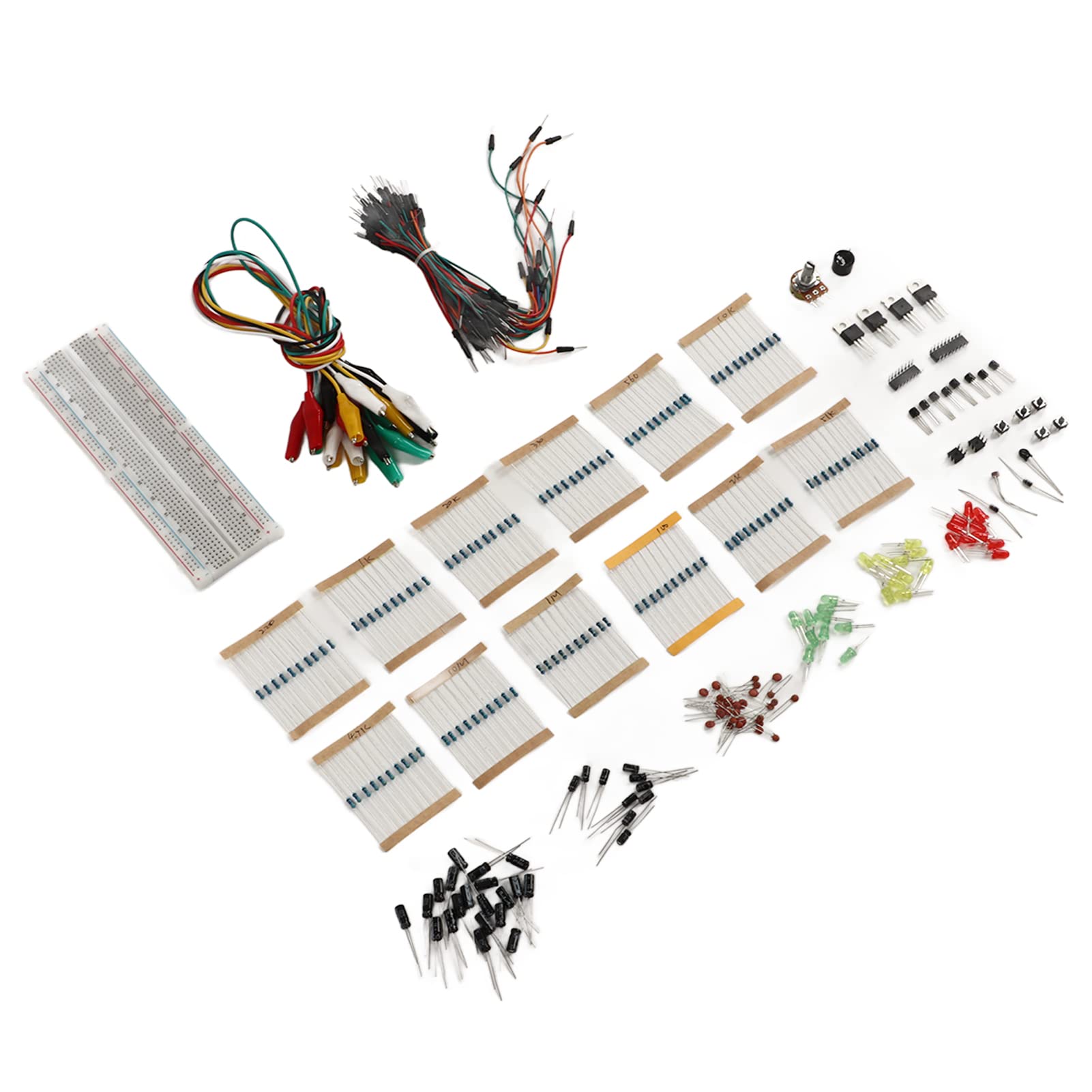 Composants électroniques diode condensateur buzzer pour breadboard DIY