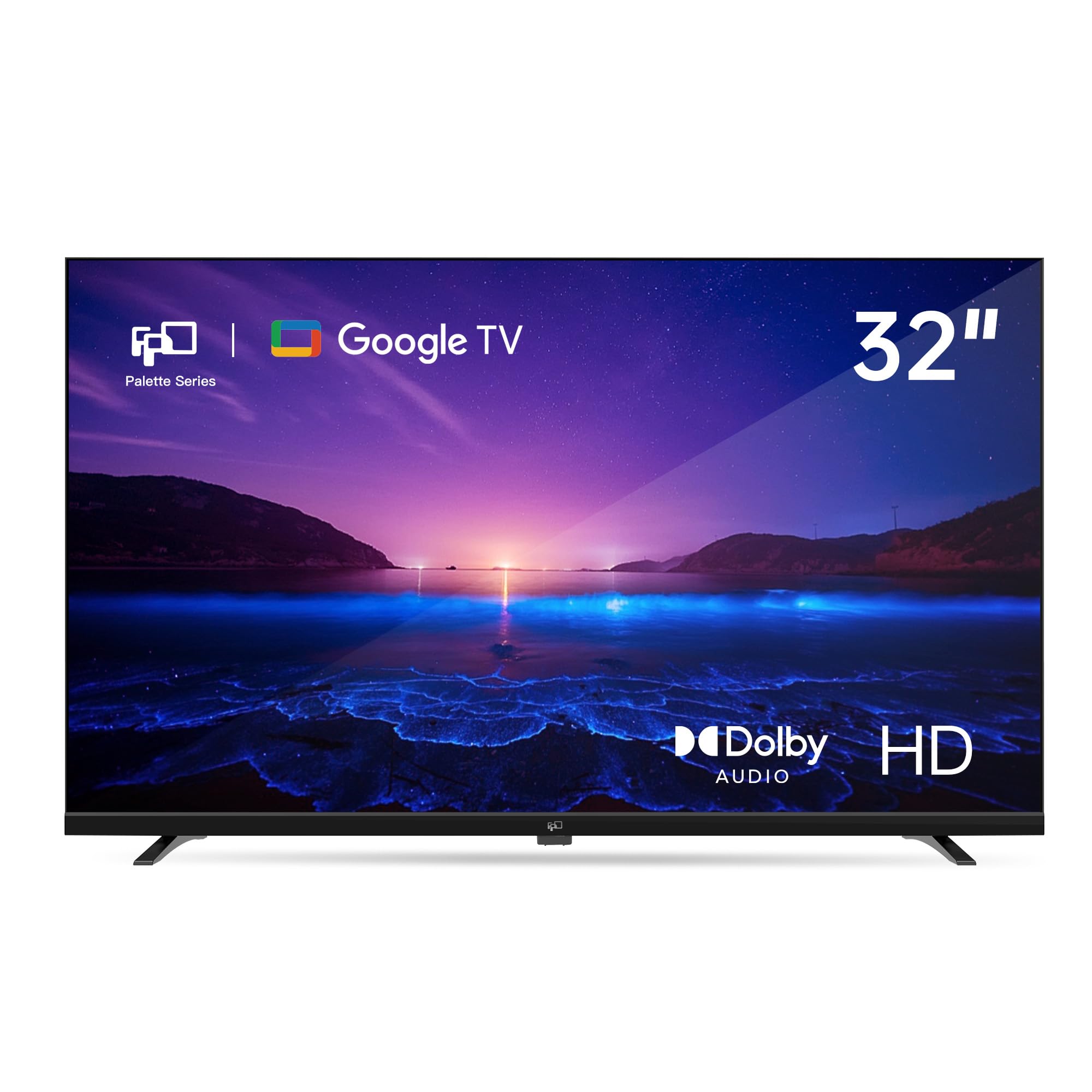 tv a schermo led 32 pollici con google play e google cast integrati per streaming televisivi in alta definizione