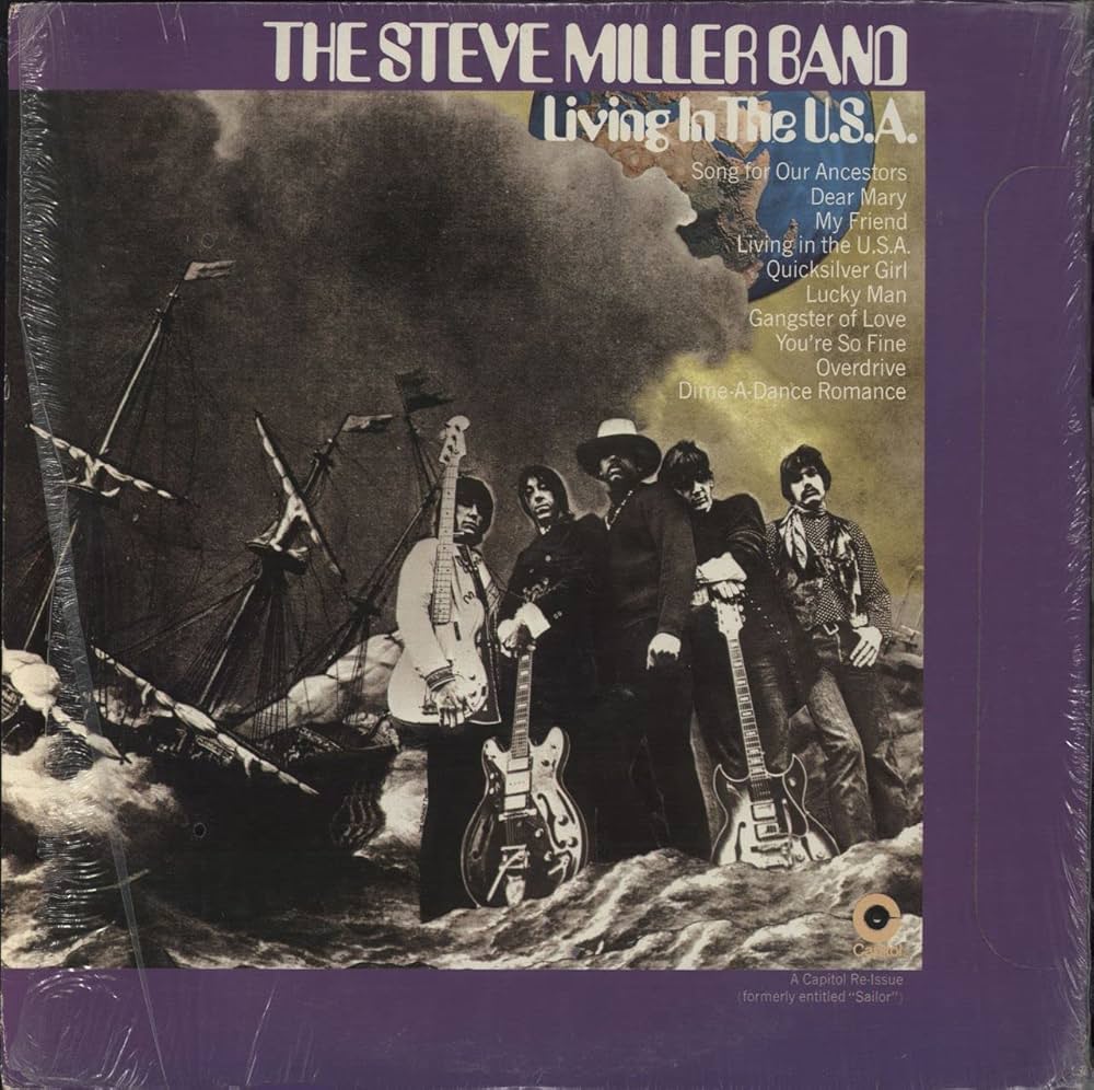 米LP The Steve Miller Band LivingInTheUSA Living in the U.S.A: The Steve Miller Band: Amazon.ca: Music