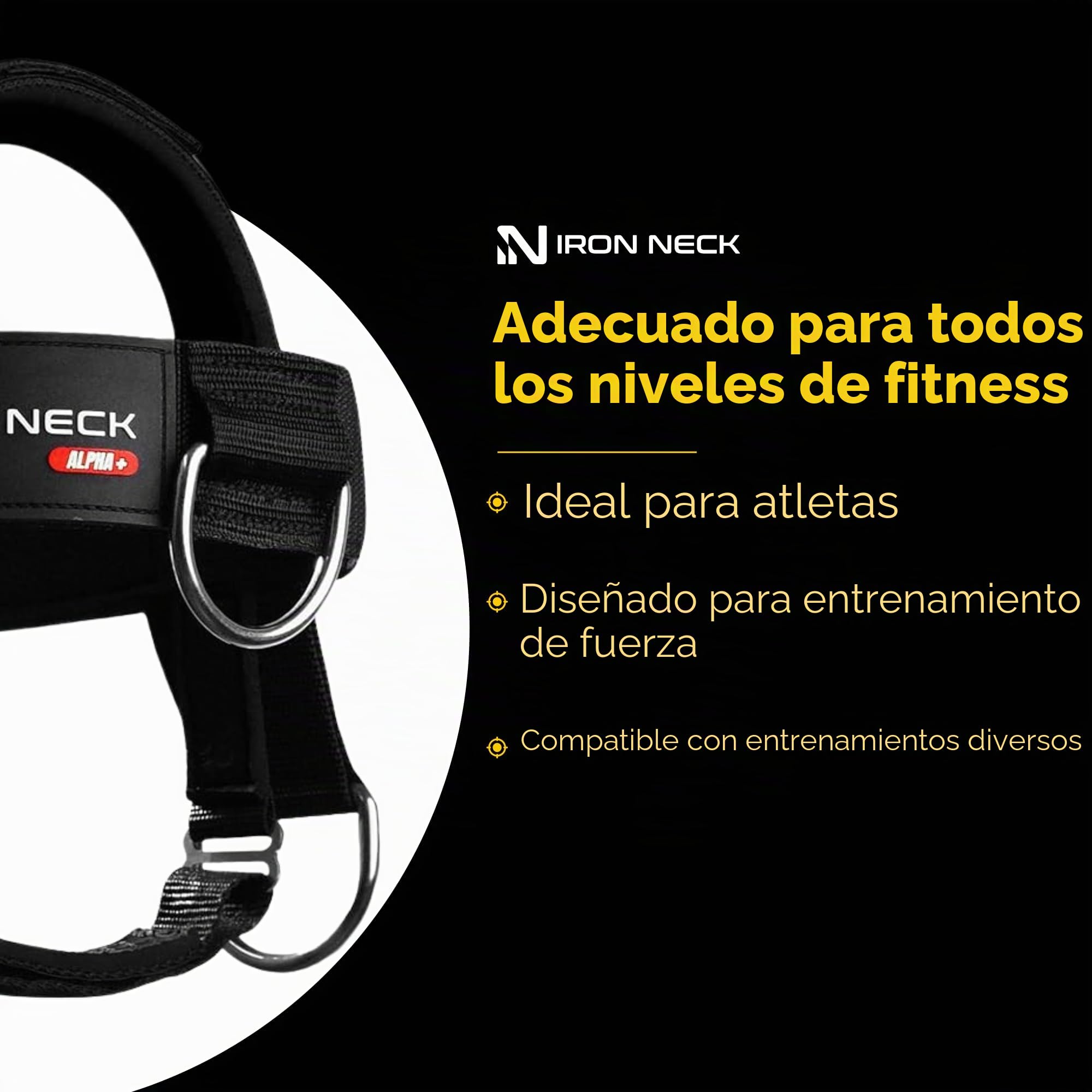 Iron Neck Alpha Harness Plus