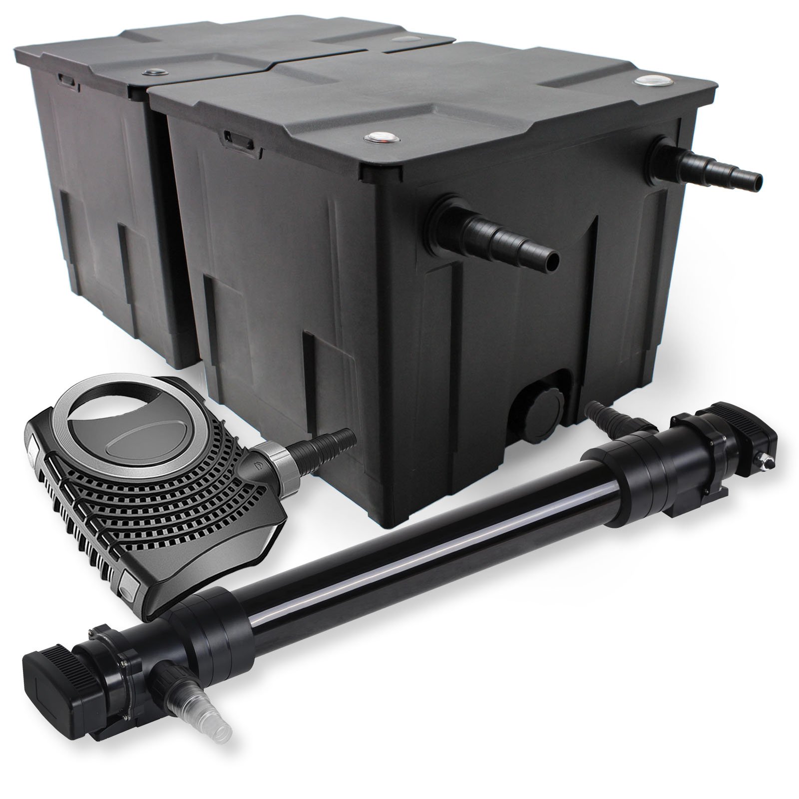 SunSun CBF-350B Teichfilter 60000L NEO10000 SuperECO Teichpumpe 10000l/h 80W CUV-672 UVC Klärer 72W