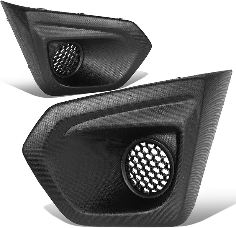 Moldura do farol de neblina do para-choque dianteiro DNA MOTORING FL-ZTL-273 para Subaru Impreza 2012 a 2014 – Par