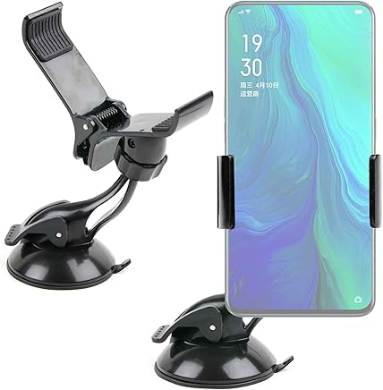 DURAGADGET Soporte Tipo Pinza para Smartphone OPPO Reno 10X Zoom - ?C?modo Y Seguro para Su Smartphone!