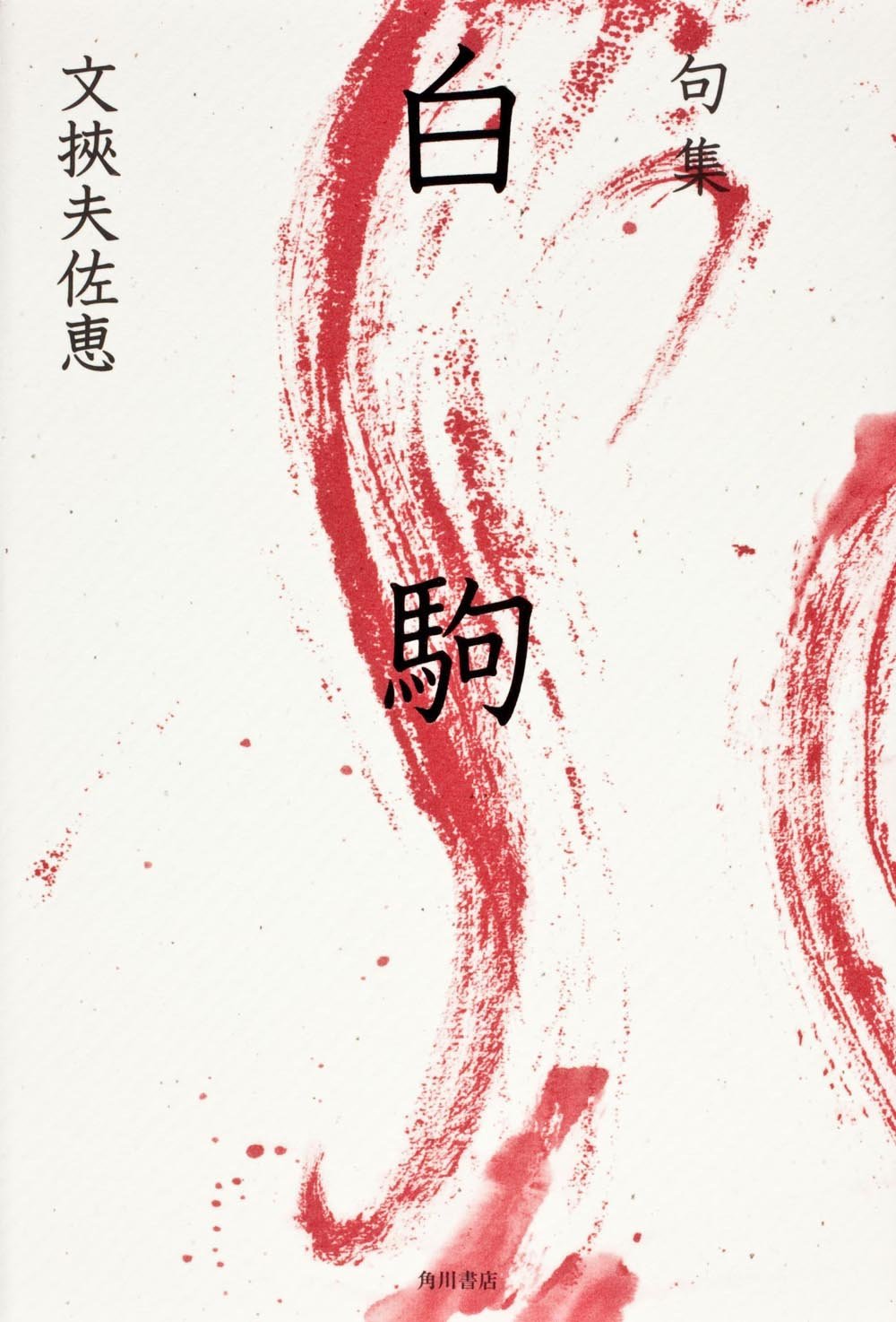句集 白駒 角川俳句叢書 日本の俳人100
