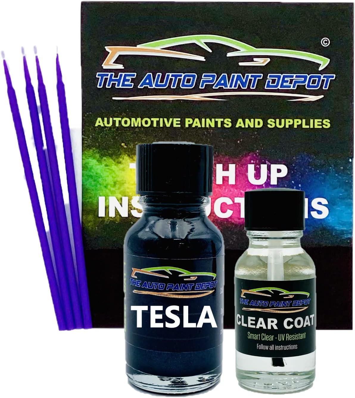 ScratchesHappen ExactMatch Touch Up Paint Kit Compatible