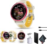 Garmin Forerunner 570 Smartwatch 42 mm Framboise avec P-Bank Bundle - 1