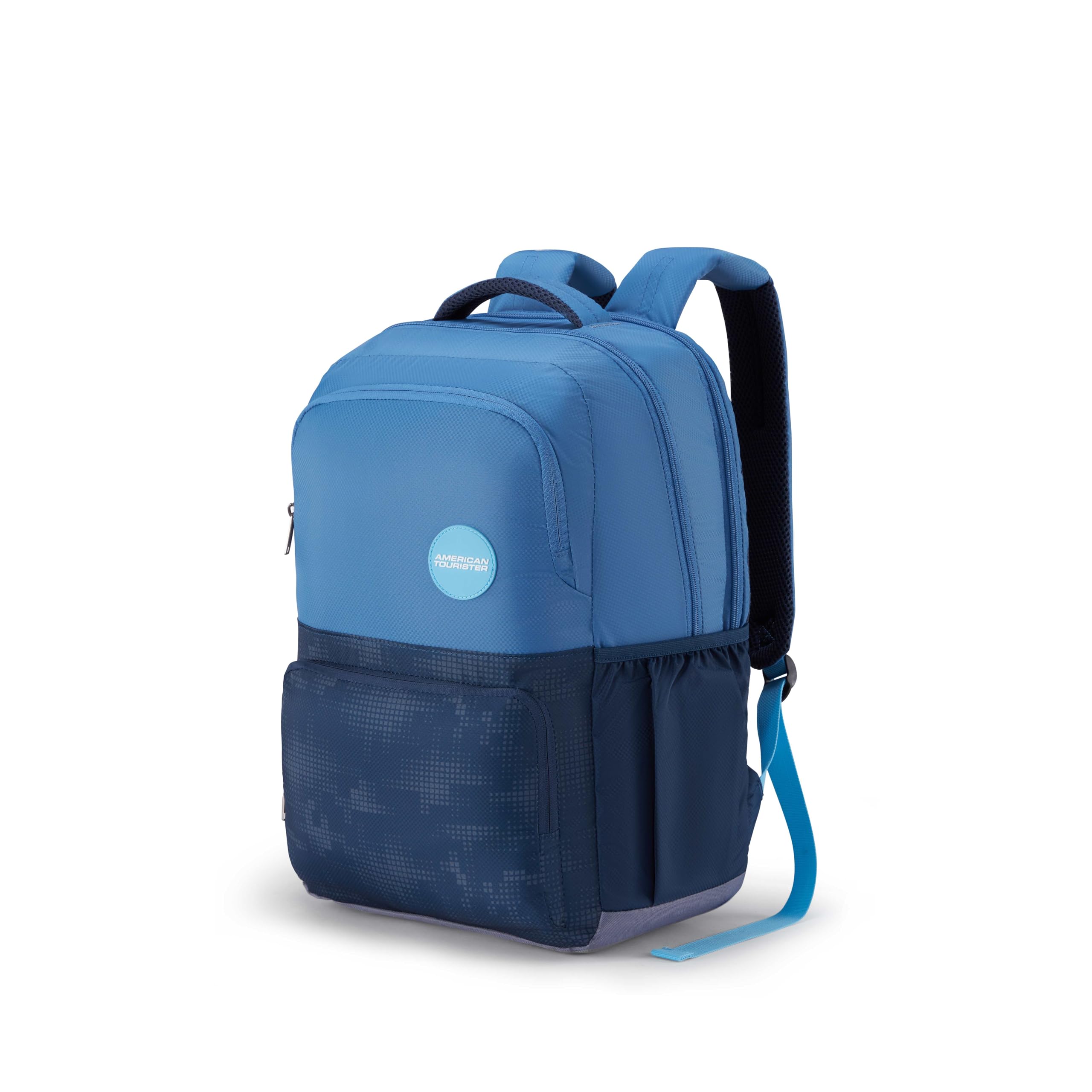 American Tourister Hall 3.0 Laptop Backpack | 2 Compartments | Lockable Laptop Compartment | Tractum Suspension | Rain Cover | Large Capacity 31.5 L | Navy