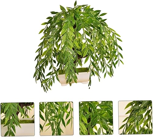 Miniatura 2 de DECHOUS 1 pieza de adornos de pino acogedores, macetas para plantas de casa, decoración de habitación, macetas de decoración de vegetación para