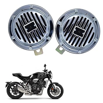 Vagary Waterproof Motorbike Trumpet Bell 12V Iron Electric Vehicle Car/Bike Horn for Honda CB1000R Plus