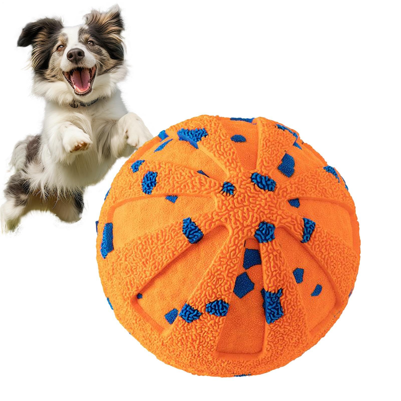 Balles pour chiens à saut vibrant automatique et revêtement lavable haute résistance