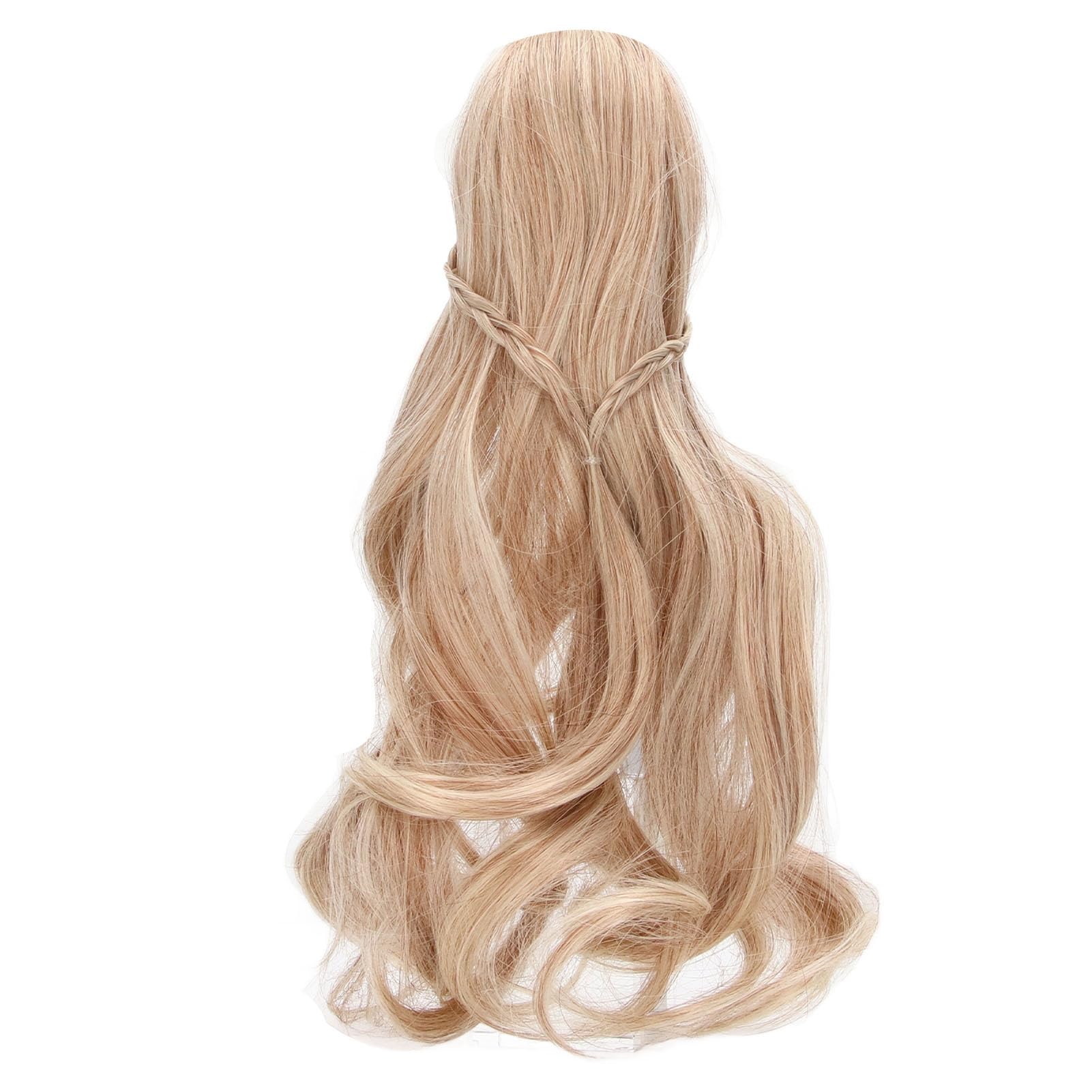 Parrucca Fai Da Te 15x100 Cm Capelli Lisci Per Bambole Barbie BJD - Foto 9