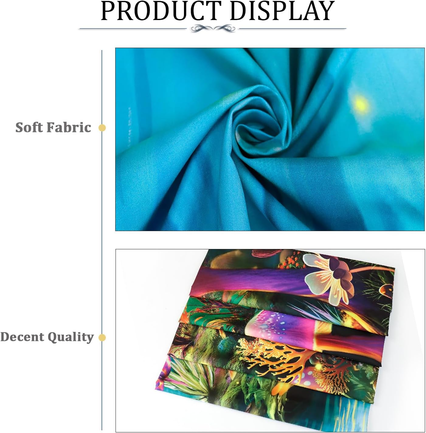 Heopapin Tapiz De Luz Negra Reactiva A Los Rayos UV, Tapices De Flores De Hongos, Fantasía, Luz De La Luna, Montaña, Bosque, Paisaje Misterioso, Selva, Plantas De Neón Para Colgar En La