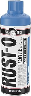 Rust-O Acrylic Artist Spray Paint, 11 oz, Matte Comic Blue
