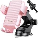 Chargeur de voiture sans fil, titulaires de téléphone, 15W Accessoires de voiture de fixation de téléphone pour iPhone 16 15 14 13 12 Mini Pro Max 11, Samsung Galaxy S24 Ultra S23 S22+ Remarque 20, etc. - Noir foncé
