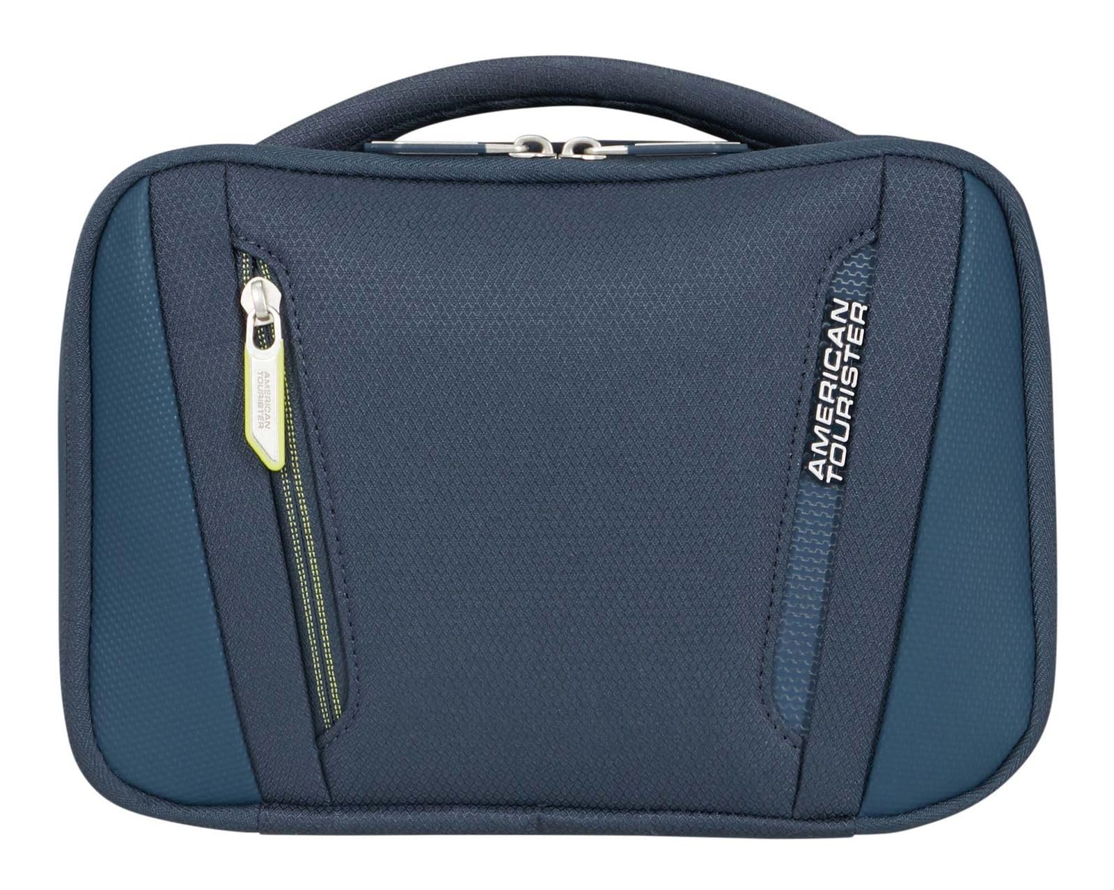 American Tourister borsa da toilette Wanderlite Wash Bag Exp. Dark Navy blu scuro