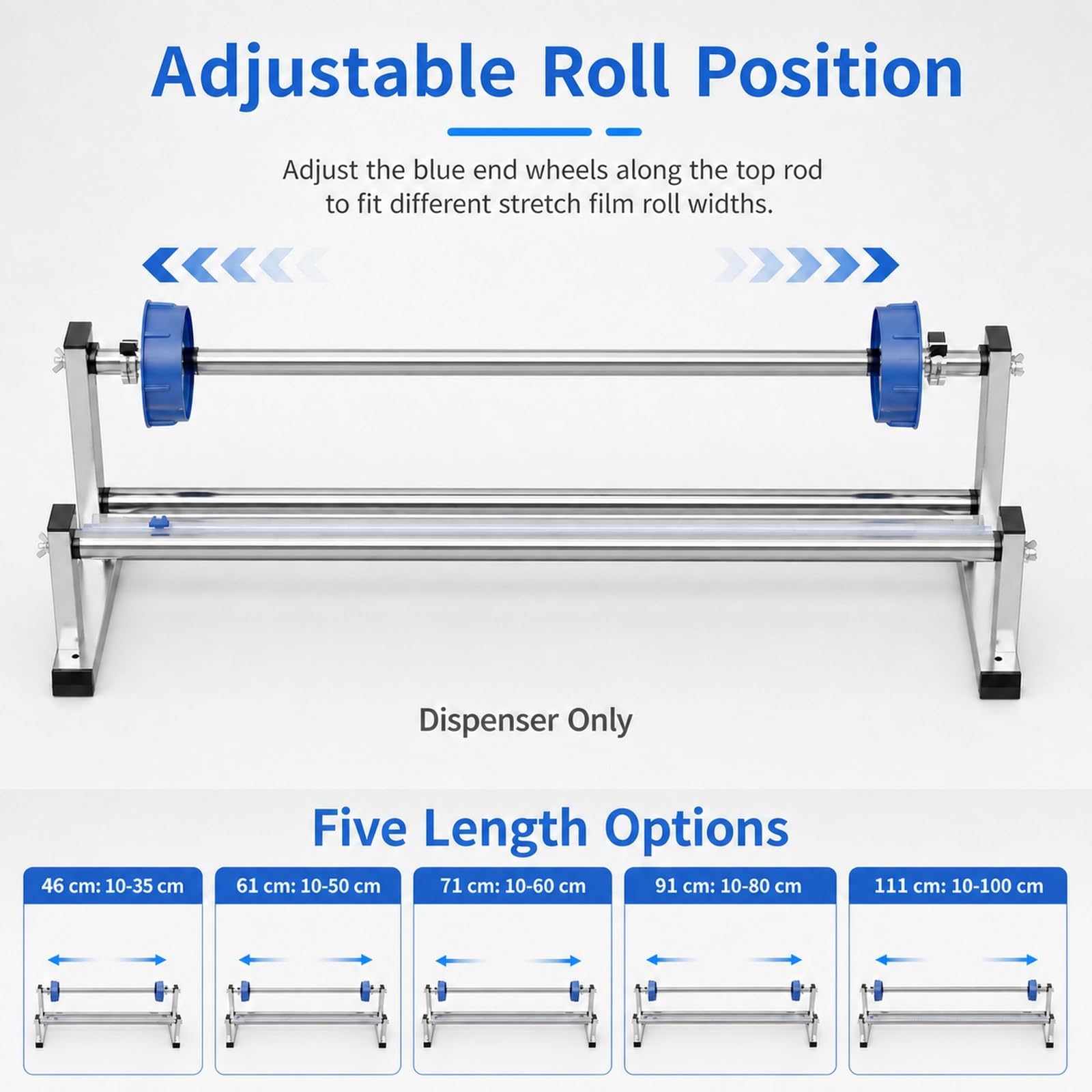 Dispenser Portatile Per Film Estensibile,Stretch Film Dispenser