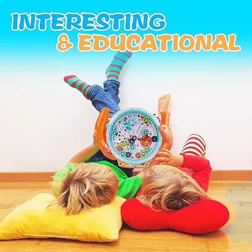 Miniatura 6 de Rompecabezas de la mente para niños de 4 a 8 años juego de laberinto de gravedad 3D, juego de rompecabezas de juguete antiestrés - Juego de mesa de