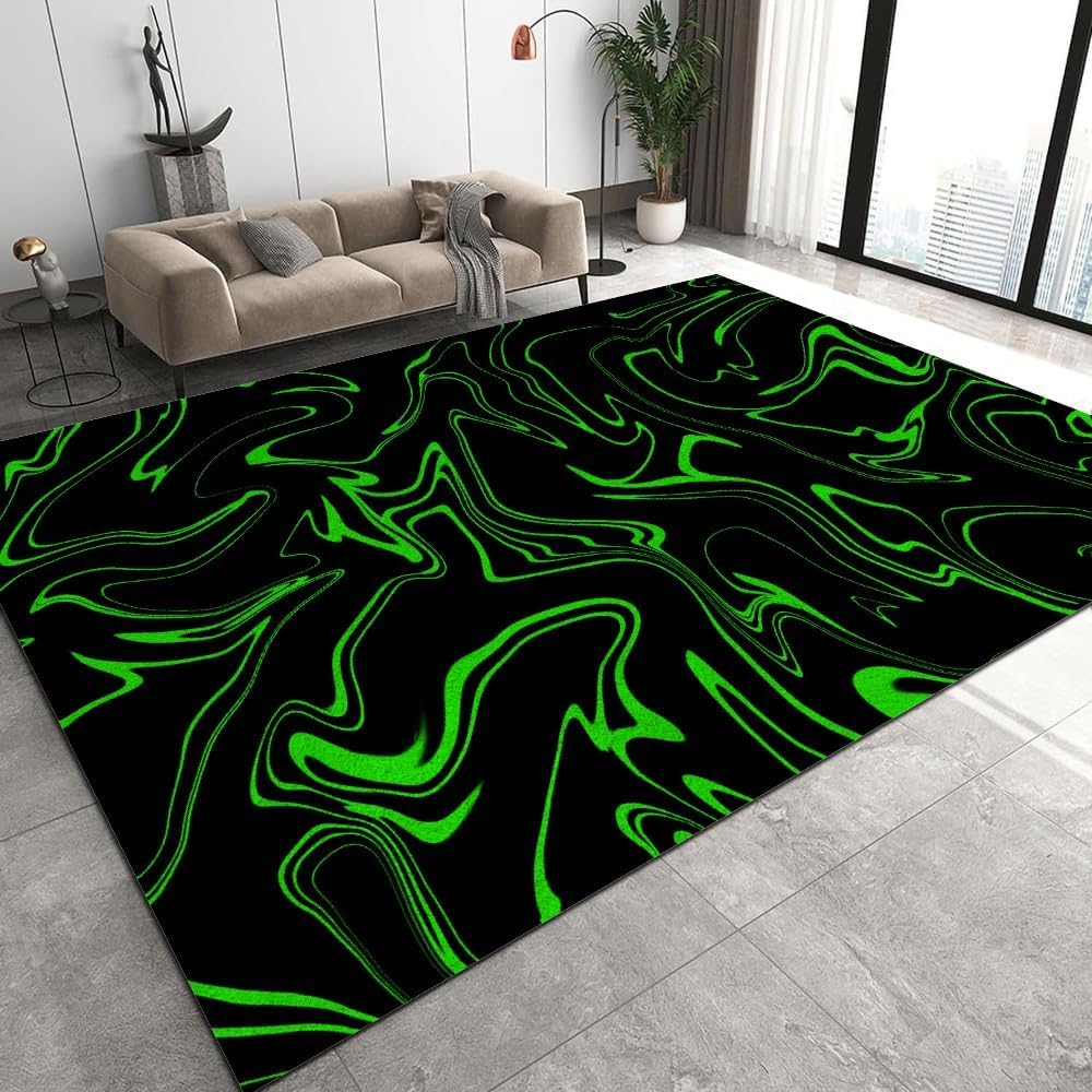 Tapis enfants marbre lavable et antidérapant contre les glissades