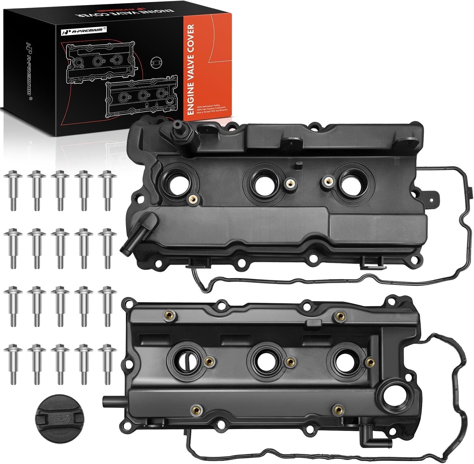 APremium Left Right Side Engine Valve Covers Kit