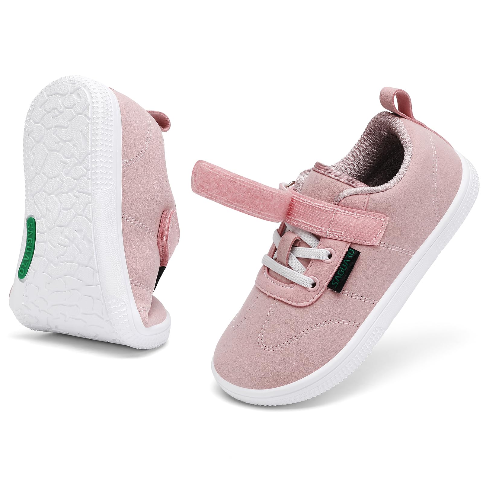 SAGUARO Barefoot Casual Shoes for Kids with Flat Sole and Wide Toe, 25-35 EU