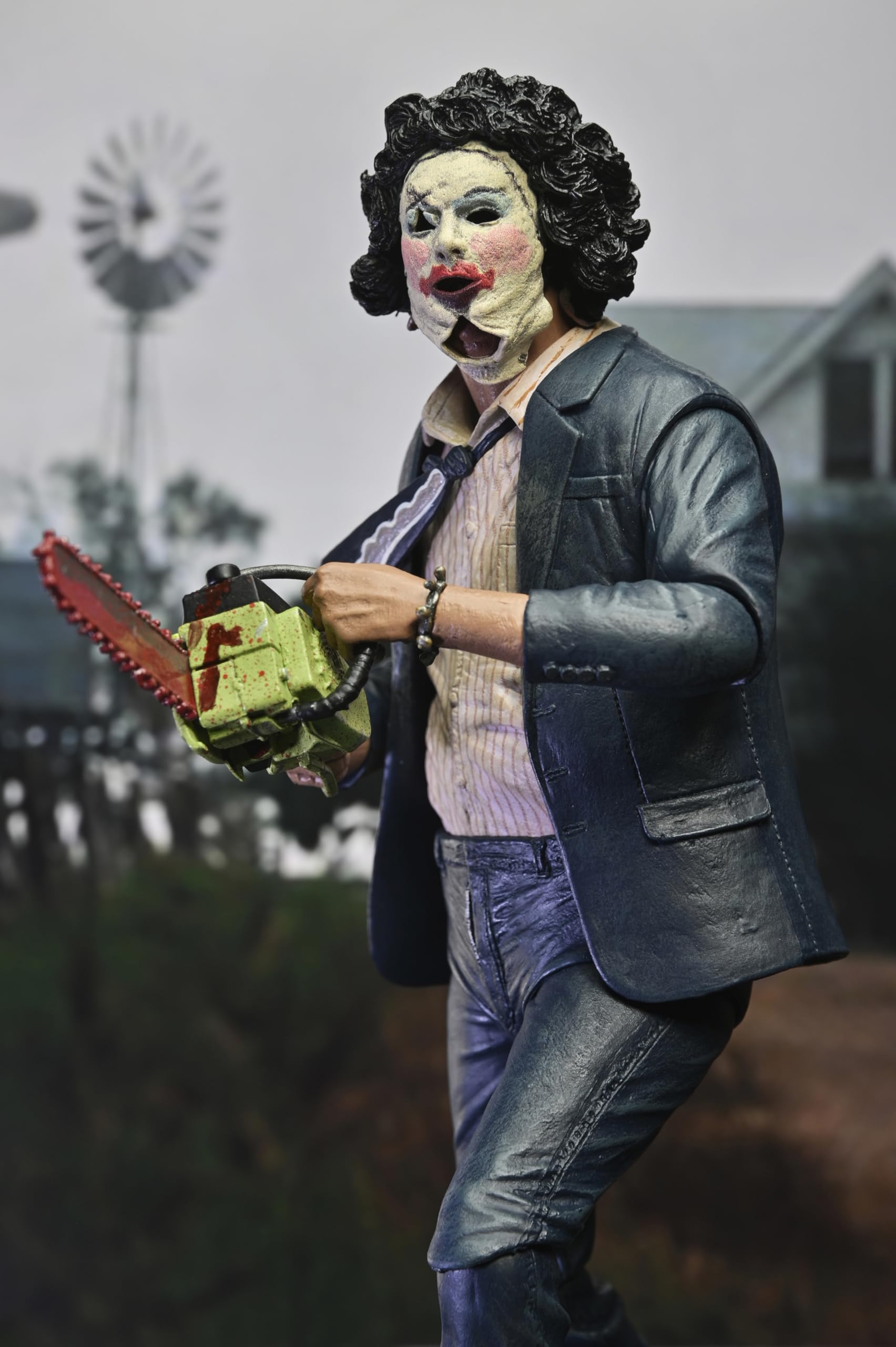 NECA - Texas Chainsaw Massacre, 7 pollici Scala Action Figure, 50 ° Anniversario Pretty Woman Skin Face