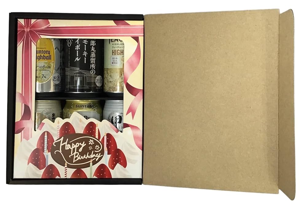 Amazon.co.jp: お誕生日おめでとう 角ハイボール ＋ スモーキー