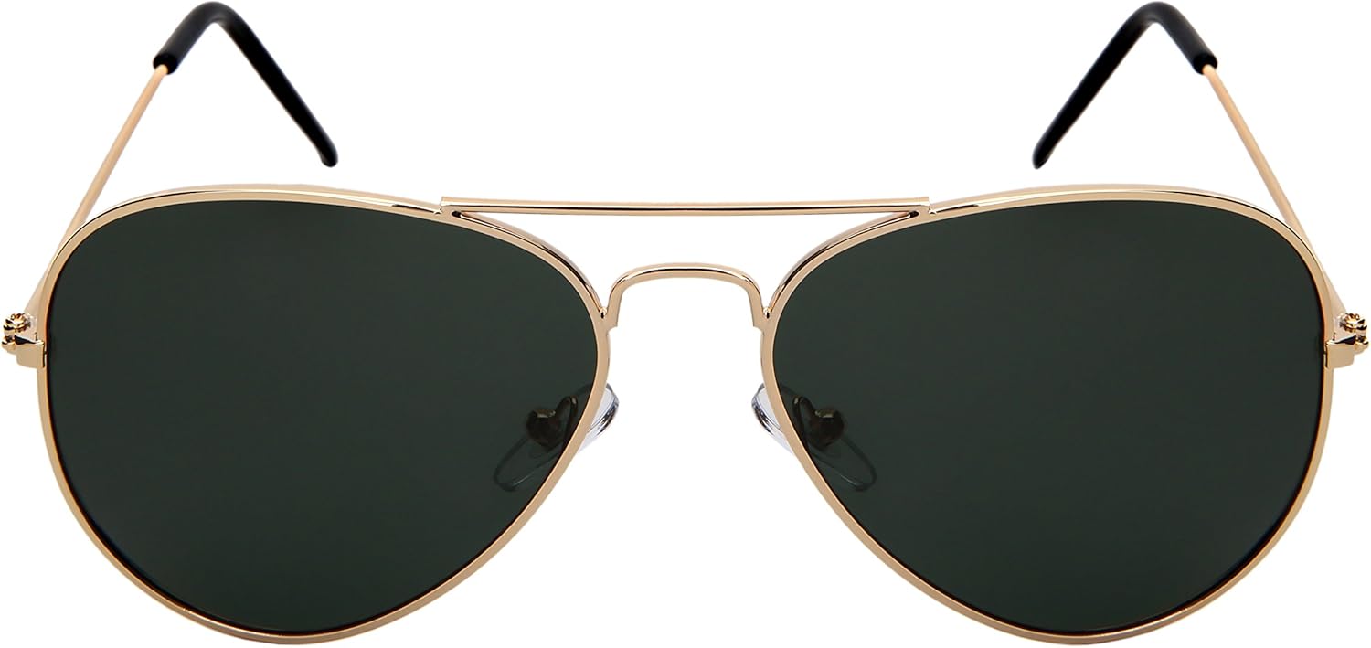 EDGEIWEAR 12 Pack Classic Bulk Wholesale Polarized Metal Aviator Sunglasses for Men Women UV400