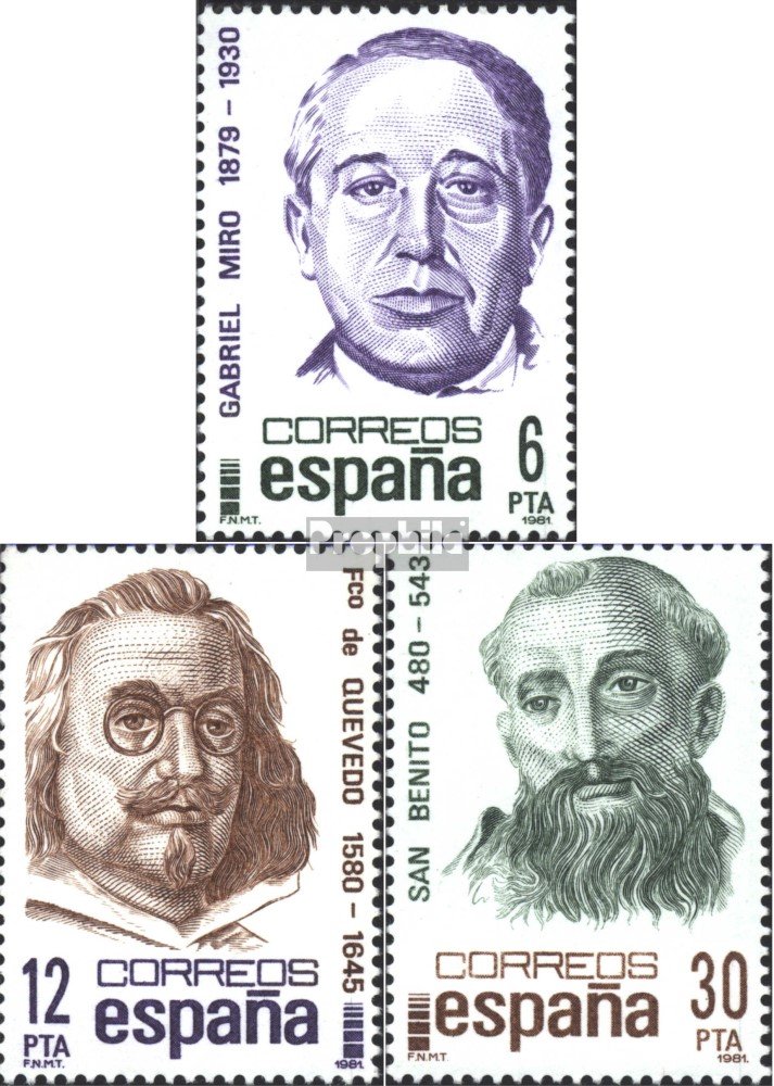 Lote De Sellos España 1981 – Serie 2513x-2519x Completa – MNH Con Goma Original – Ideal Para Coleccionistas De Filatelia