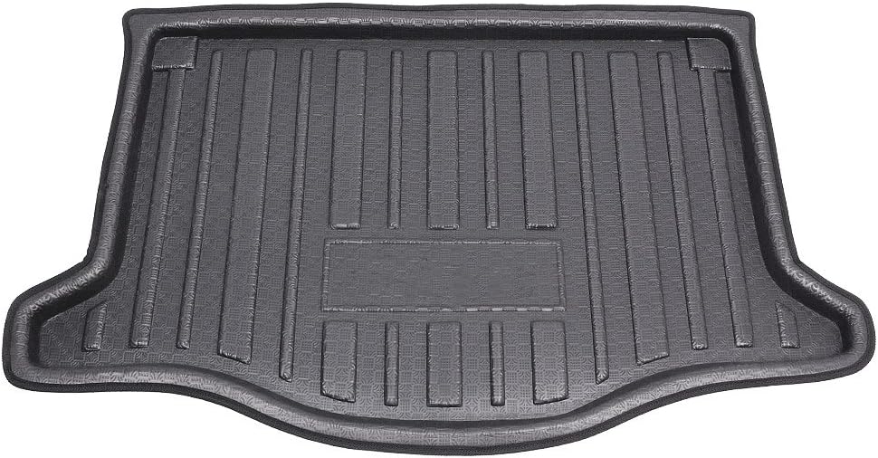GZYF Cargo Liner Rear Cargo Tray Trunk Floor Mat Waterproof Protector for 2014-2017 for Honda/for Jazz Hatchback (GK5), Black