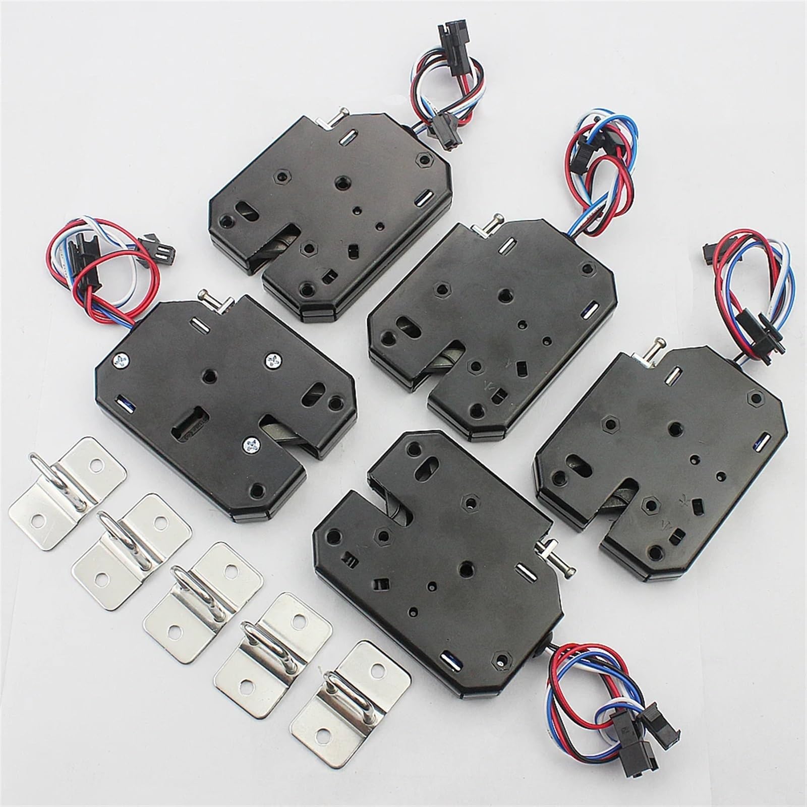 WQGQPXOB 5Pcs DC 12V Small Electromagnetic Lock Automatic Vending Electric Control Mini Cinet Door Electronic