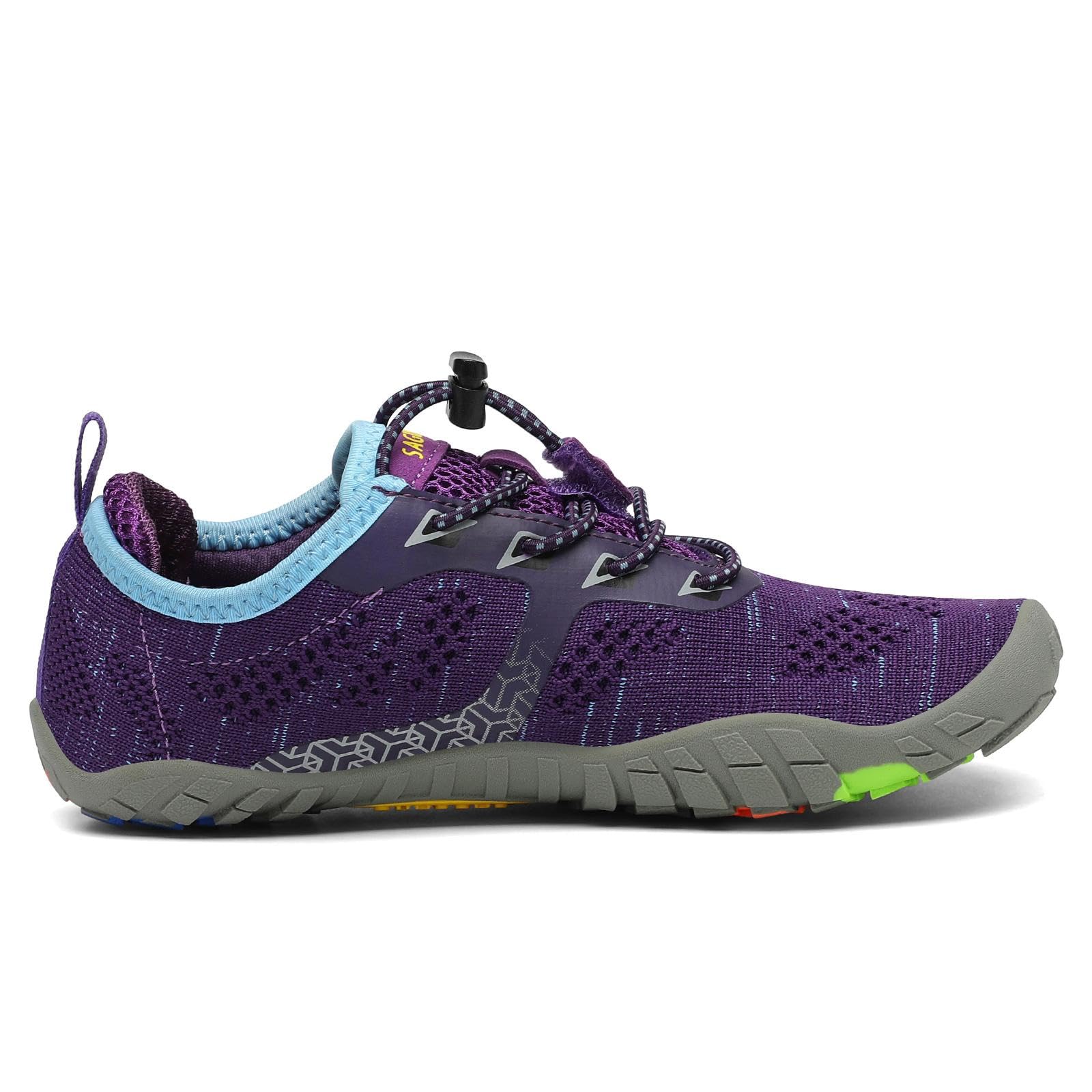 SAGUARO Minimalistas Barefoot Zapatillas de Trail Running Niños Zapatillas de Deporte Transpirables para Exterior Interior — view 8