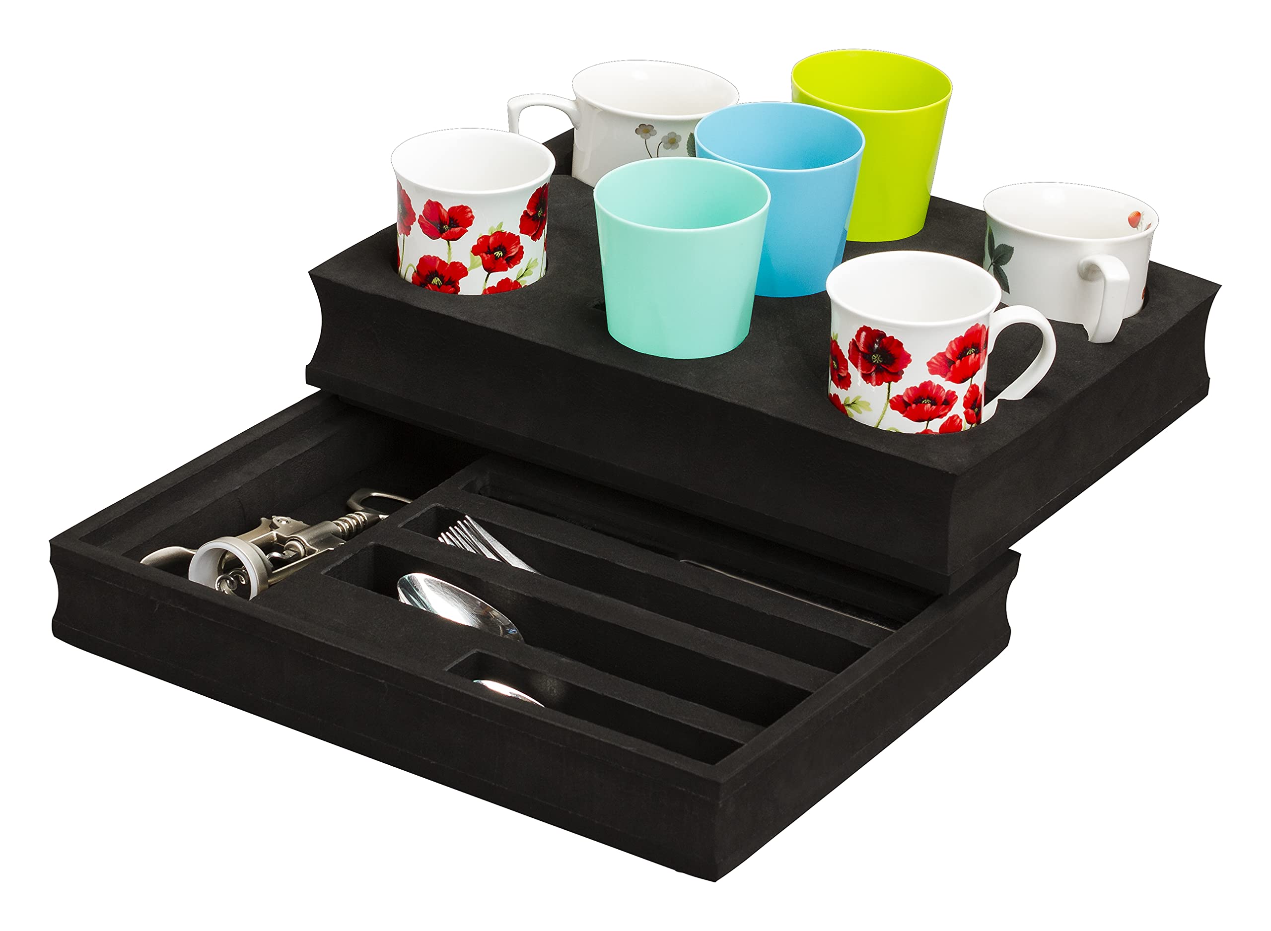 Buy CamperStak cup holder, glass holder & cutlery storage for camping