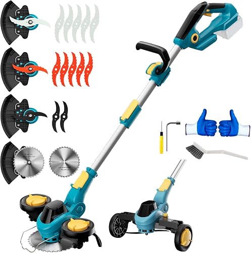Cordless Weed Wacker, 12" Electric Weed Eater for DEWALT 20V MAX Battery
