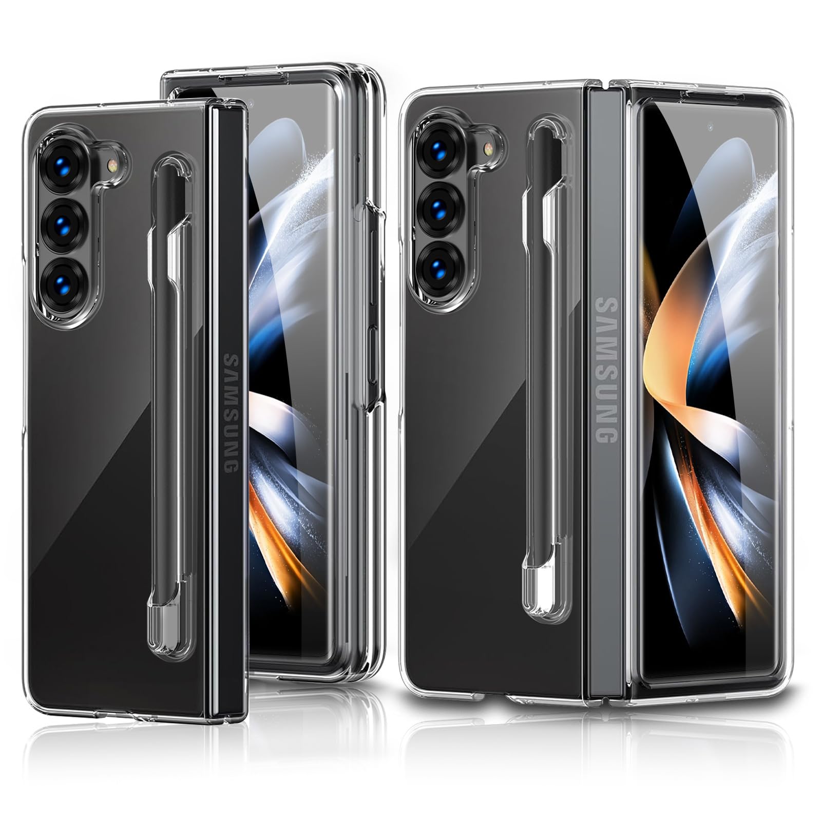 Amazon.co.jp: WOYSOBA 適合 Galaxy Z Fold6 用ケース Sペン収納 ペン