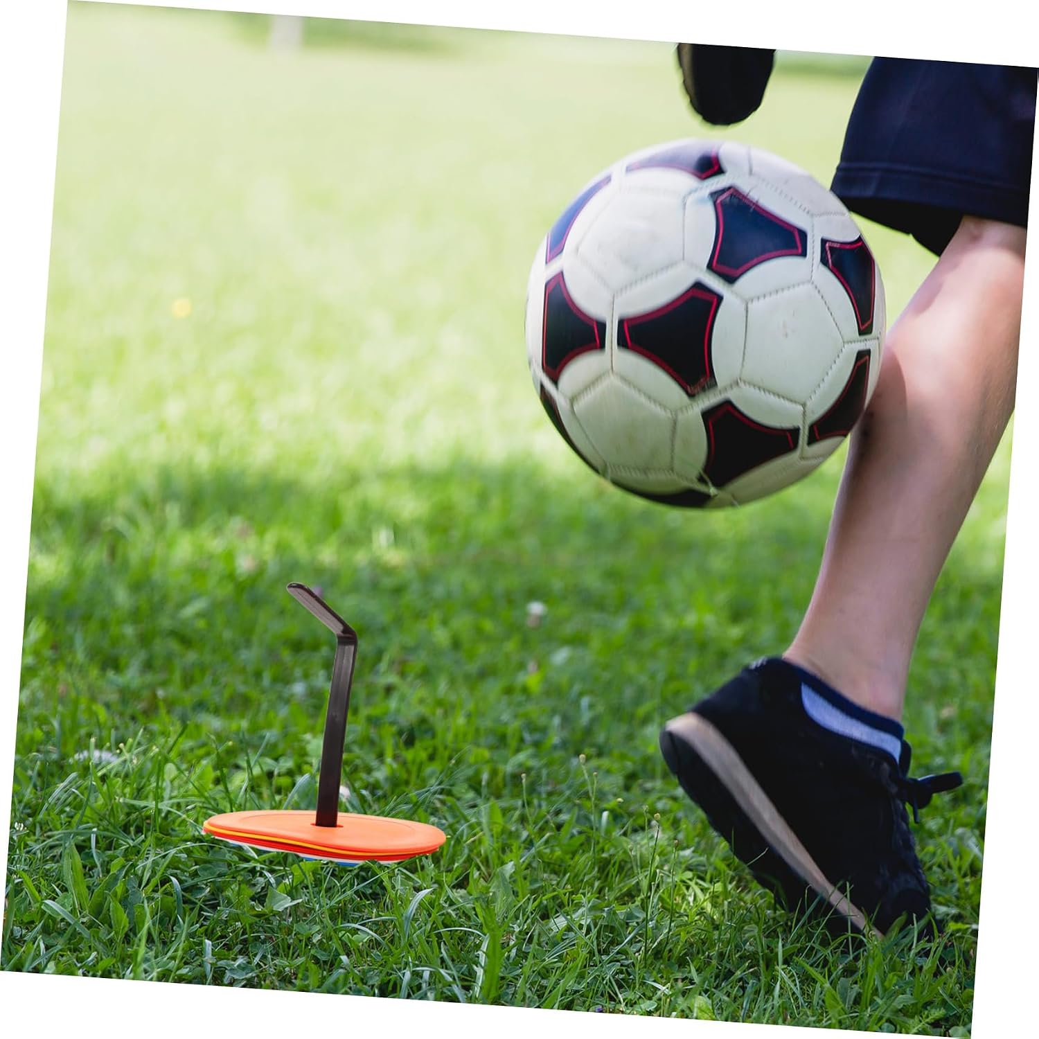 1set Football Training Marker Discs of Training Sign Discs for Soccer Basketball and Multi-Sport Use Pe Material for Visibility