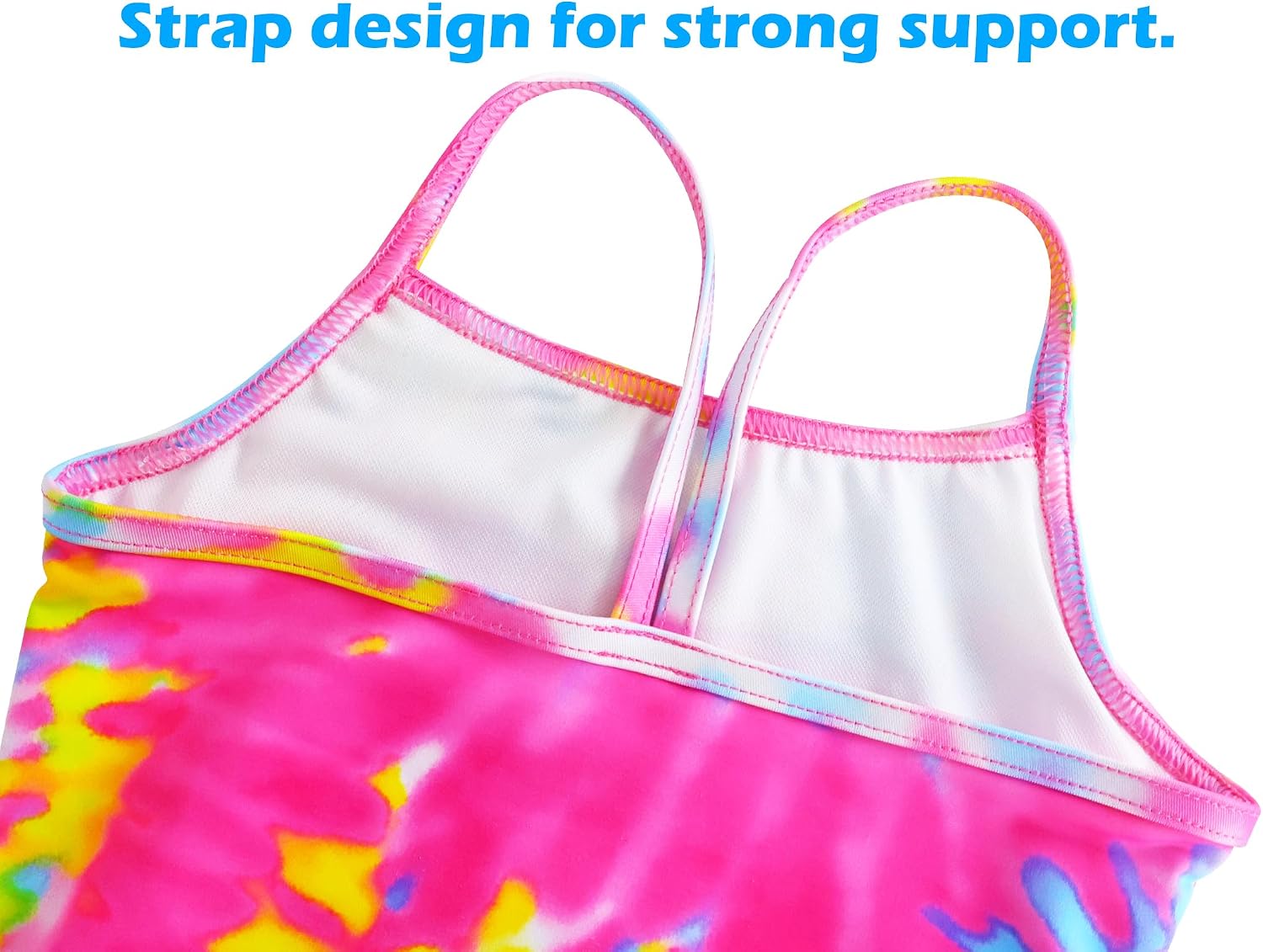 Snowheart Girls Swimsuit One-Piece Bathing Suits Multicolor Kids Sport Summer Beach Swimwear for 2-12 Years Old