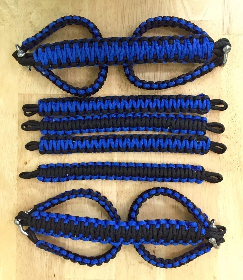 Grab Handles for Jeep Wrangler JK/JKU/JL 4 door - American Made Custom Colors Handles