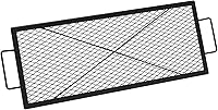 Vista 9 de onlyfire Parrilla de Cocción Rectangular con Marcas en X para Fogata Barbacoa, Rejilla de Parrilla BBQ de Acero Extra Resistente para Fogata