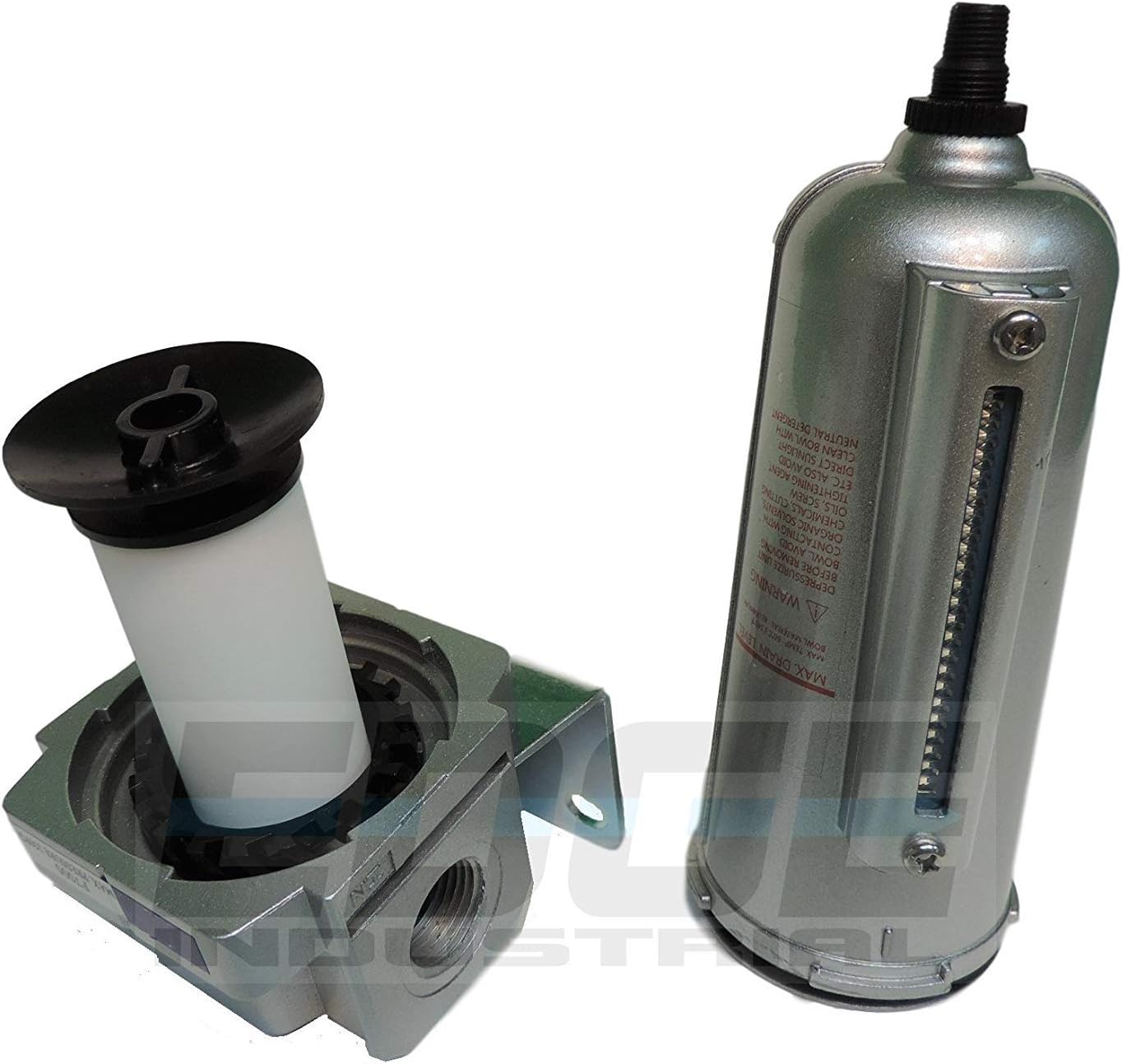 THB 1/2" Heavy Duty Particulate Filter Moisture Trap Water seperator w/Auto Automatic Drain - Image 6