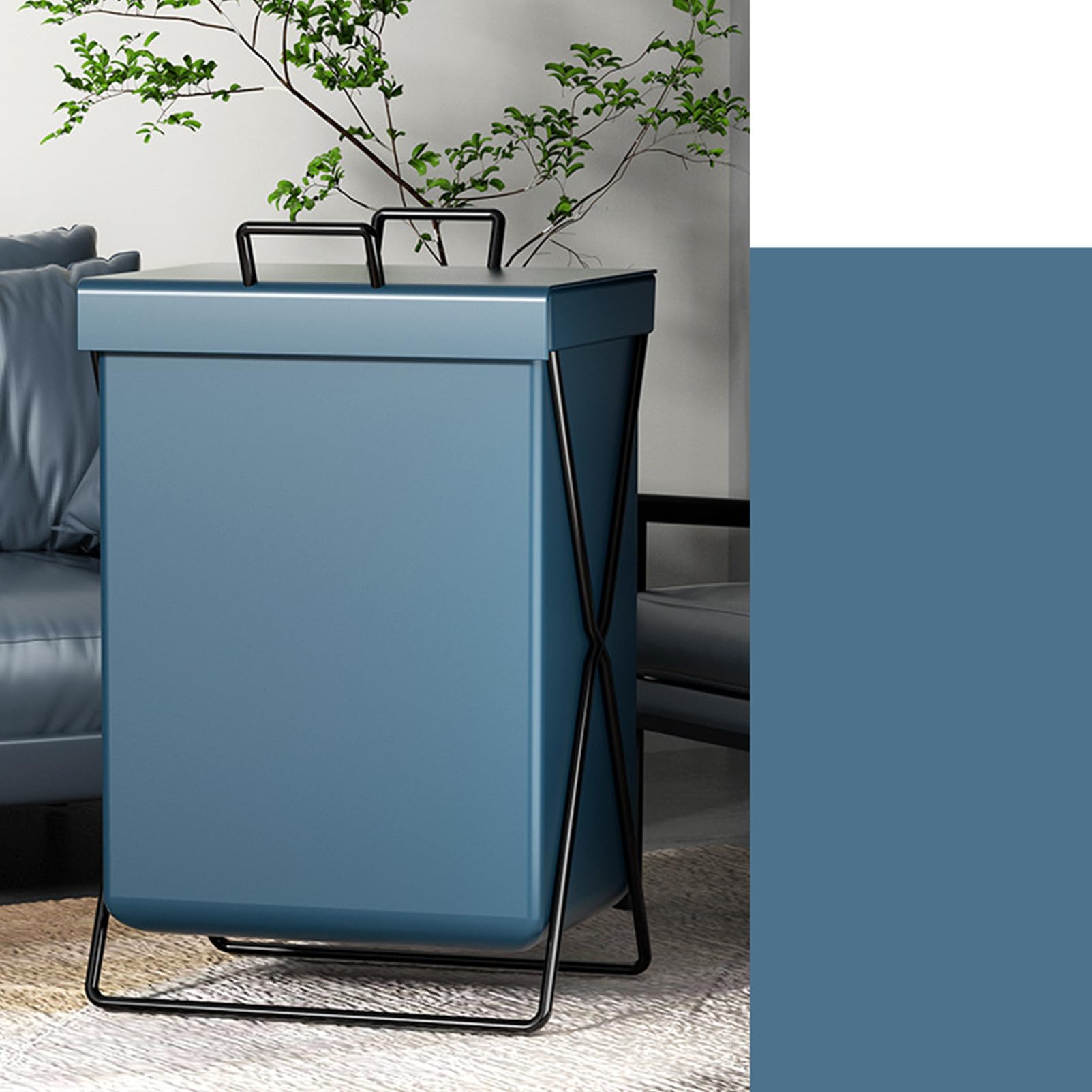 Light Luxury Dirty Clothes Basket, Household Dirty Clothes Basket Storage Basket, Bathroom Shelf