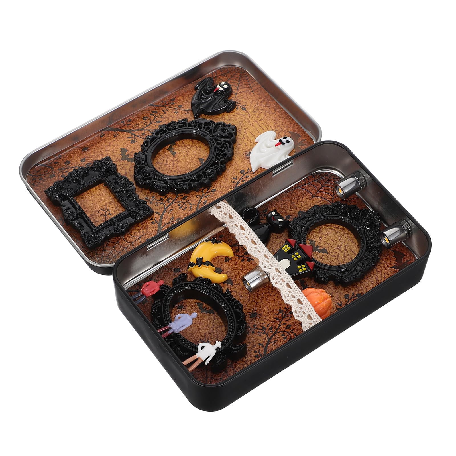 Lámpara de calabaza vintage para decorar la mesa de Halloween en casa