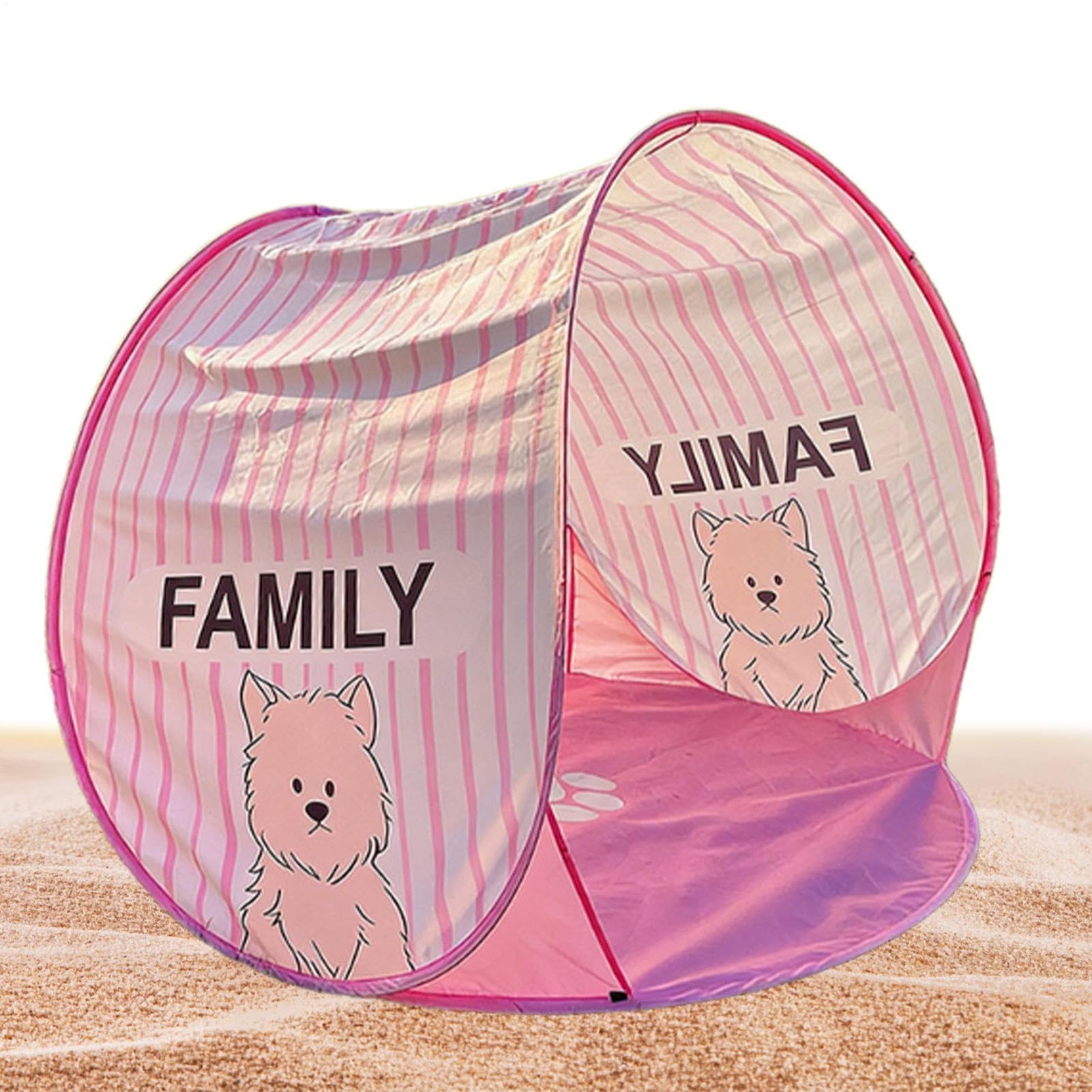 Tiendas impermeables para acampar, con ventana, diseño de dibujos animados, plegable y portátil | Tienda para coche, ideal para acampar | Ideal para