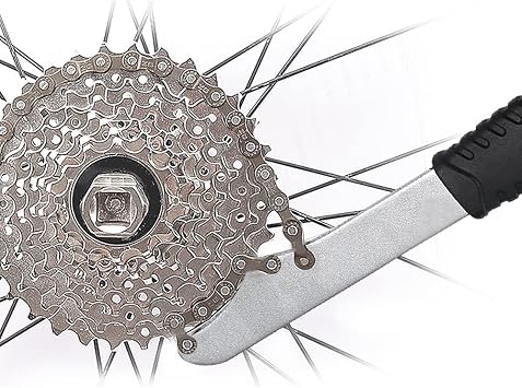 Boenoea Bike Cassette Removal Tool with Chain Whip, Bicycle Sprocket Removal Tools, Cassette Lockring Freewheel Remover